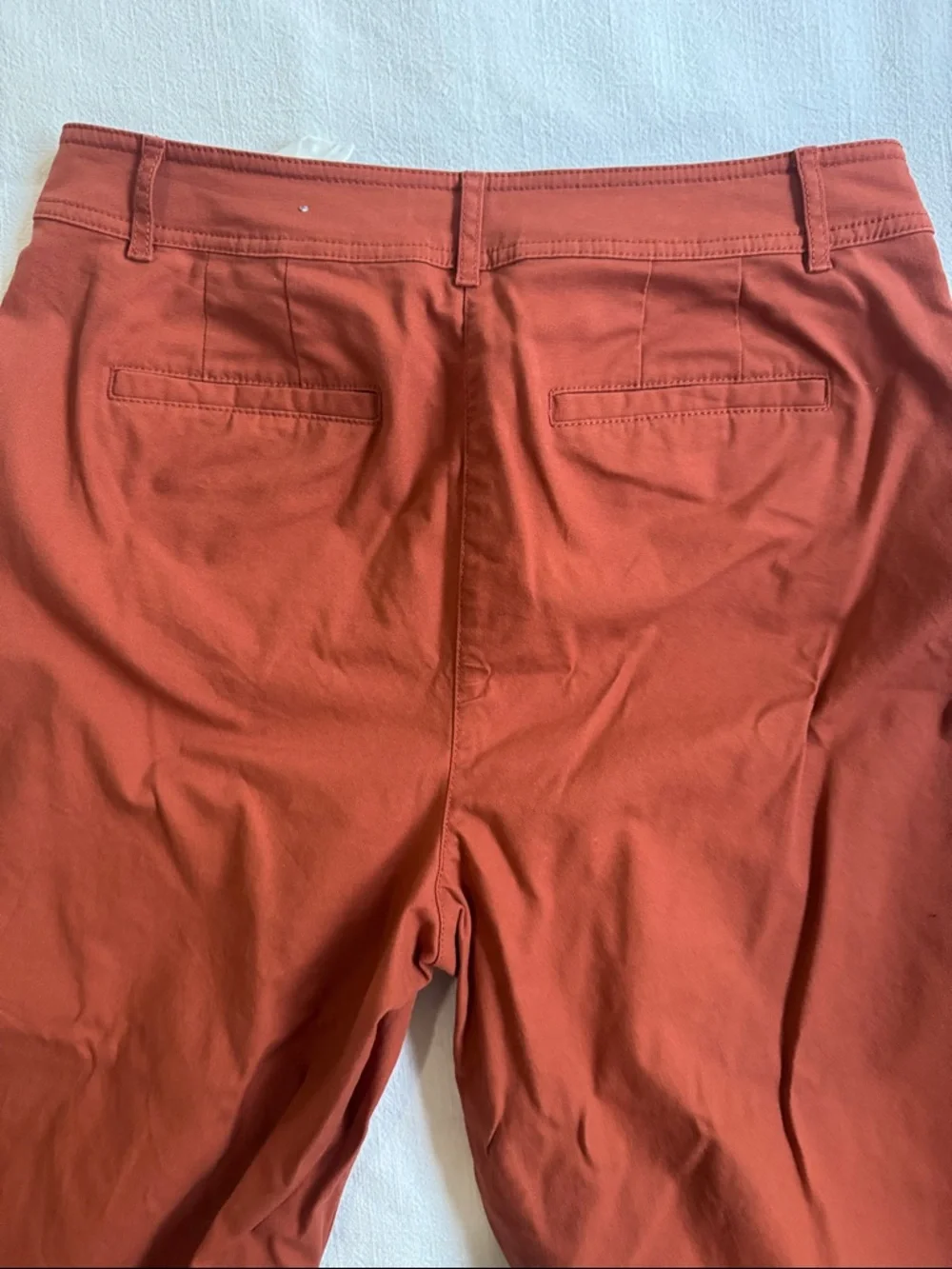 Talbots Rust Wide-Leg Capris - Picture 7 of 7